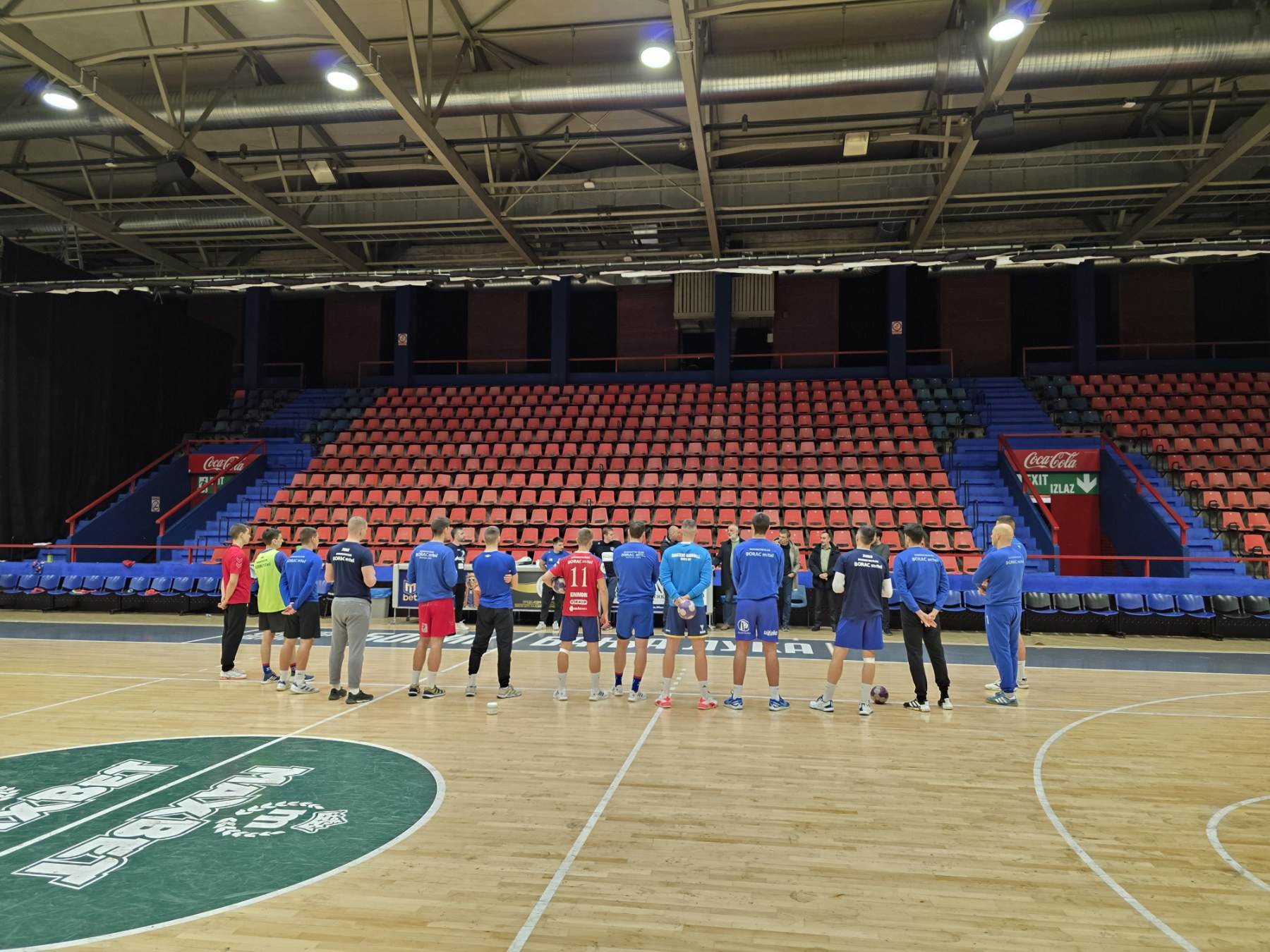  Nova uprava RK Borac na treningu  