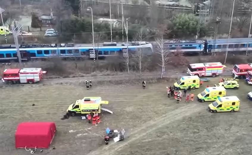  Sudar vozova u Češkoj 