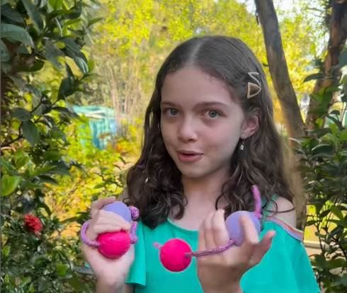  Mariana "Mari” Kampolongo talentovana mlada pjevačica iz Brazila 