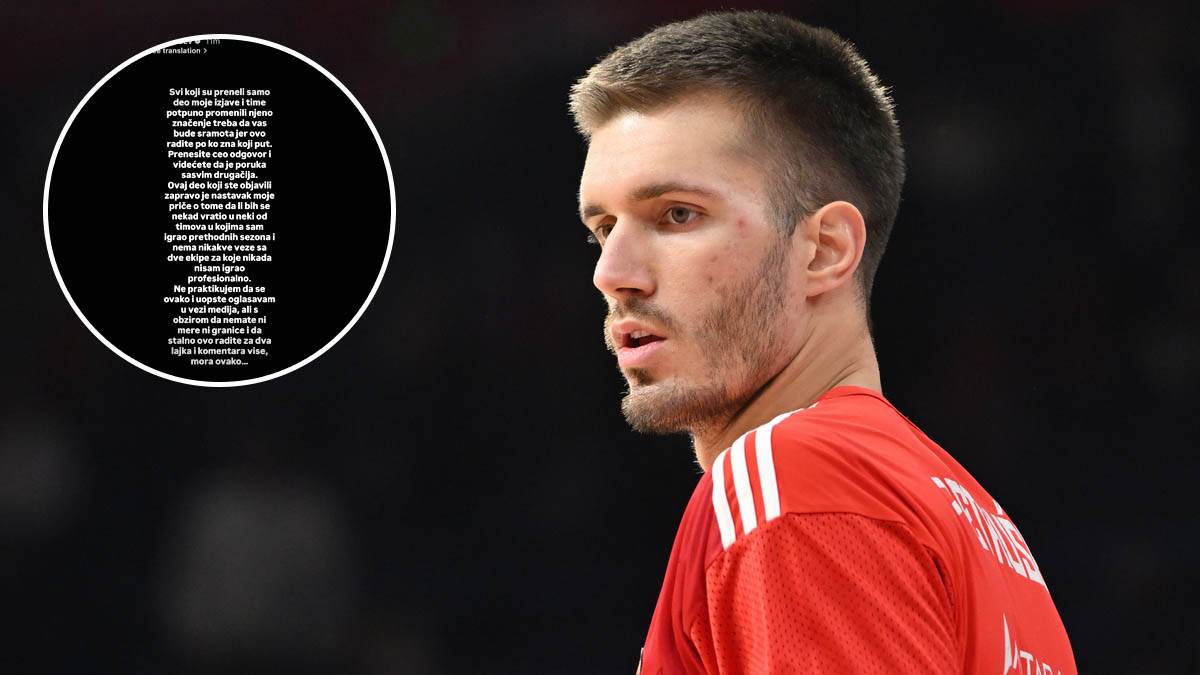  Filip Petrušev reagovao na izjavu o prelasku u Partizan 