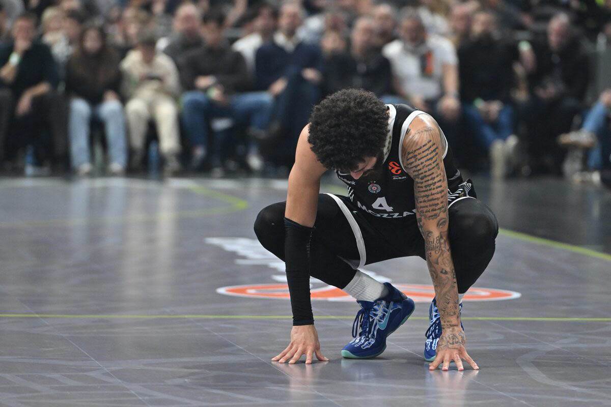  Evroliga žestoko kaznila Partizan 