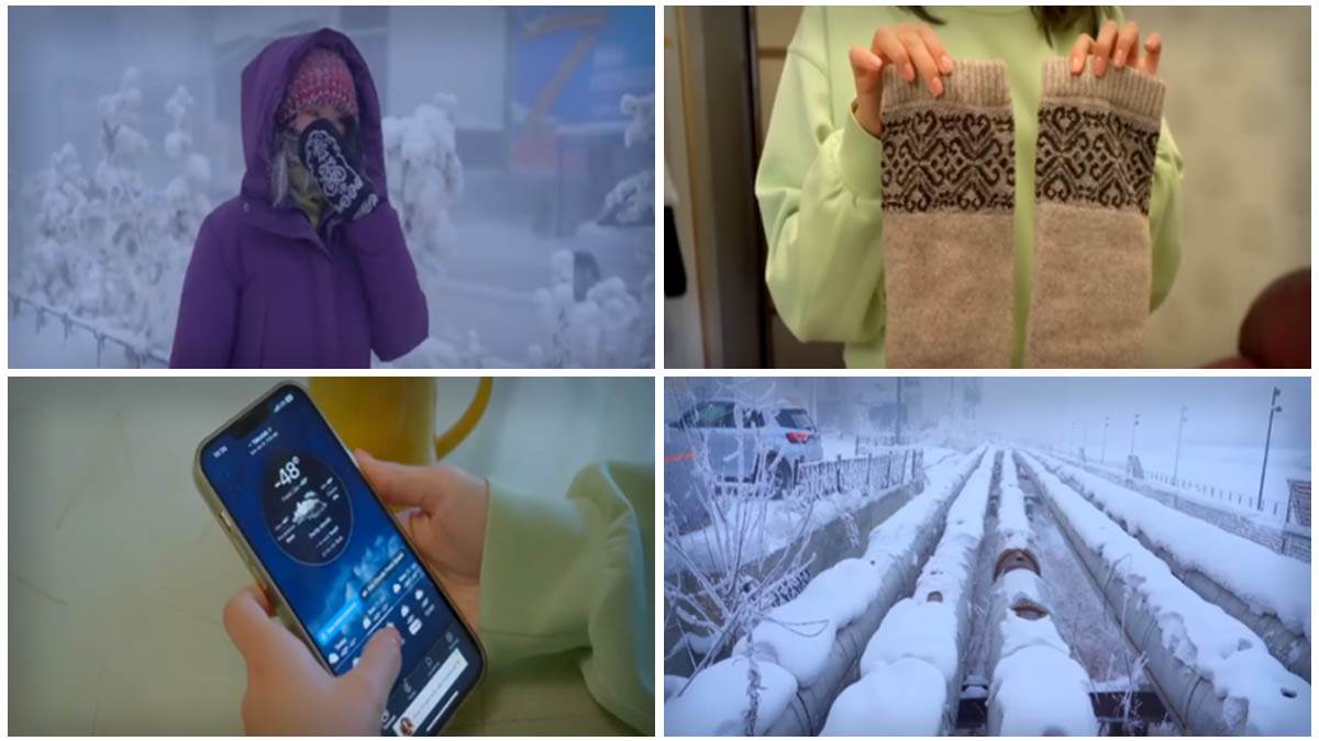  Kako ljudi žive u Jakutsku na minus 64 stepena 