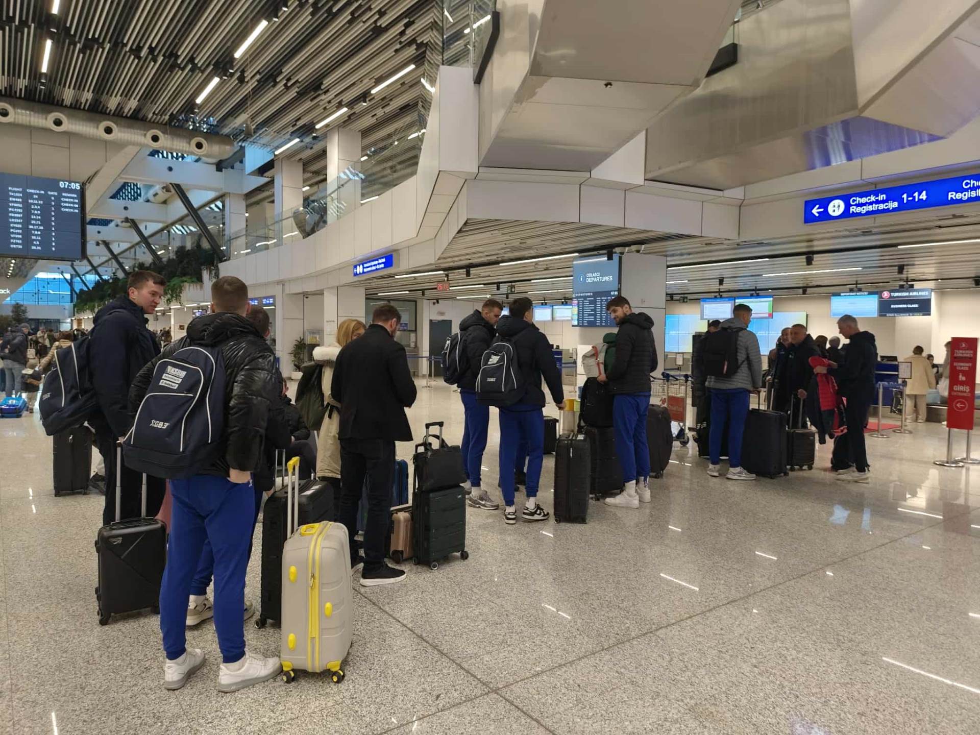  Košarkaši BiH otputovali u Tursku  