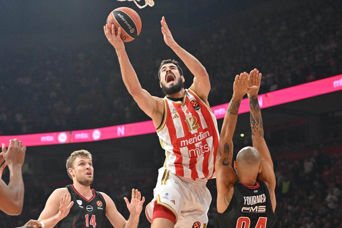  Raspored KK Crvena zvezda u Evroligi 