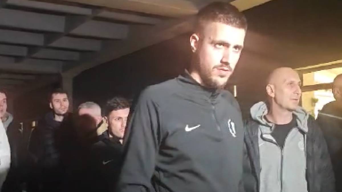  Vanja Marinković se obratio navijačima Partizana  