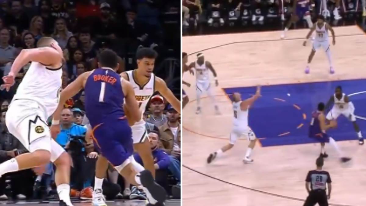  Nikola Jokić dobio udarac u lice  