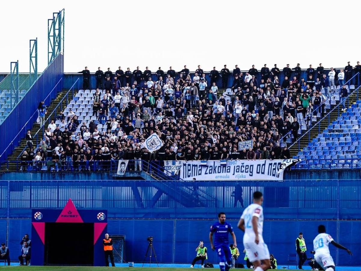  Navijači Rijeke su skandirali NDH  