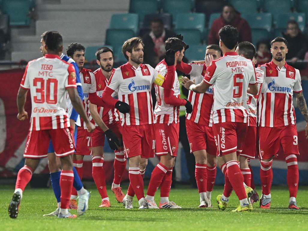  Crvena zvezda pobijedila OFK Beograd 4:3 