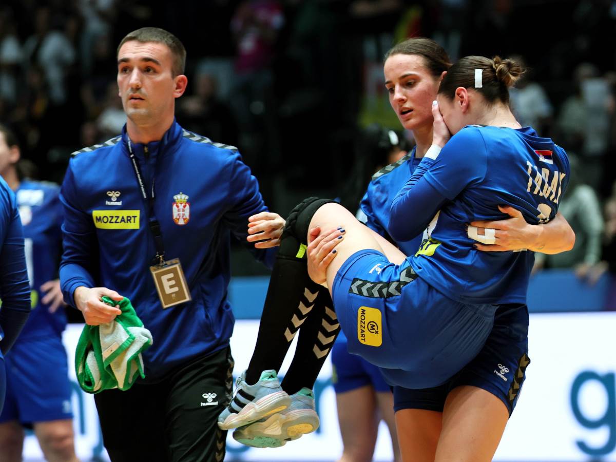  Dvije rukometašice Srbije se povrijedile  