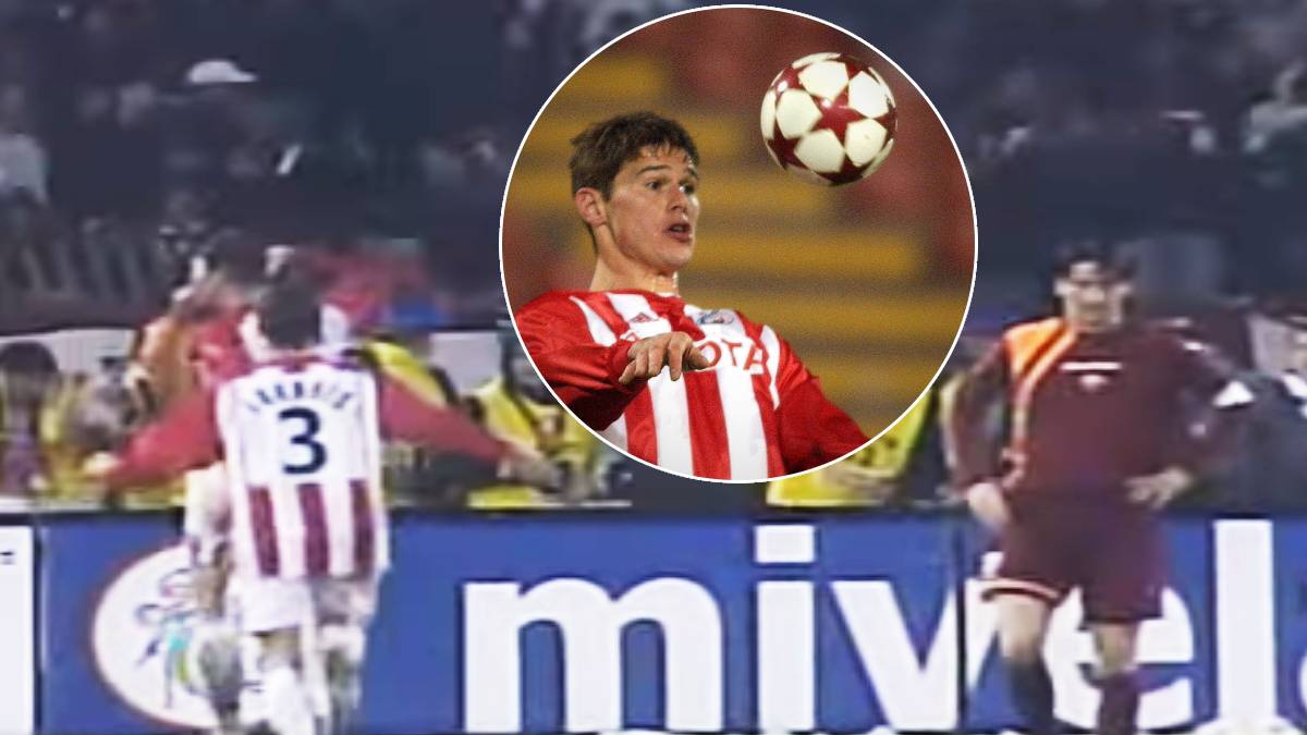  Gol Nikole Žigića protiv Rome 2005. godine 