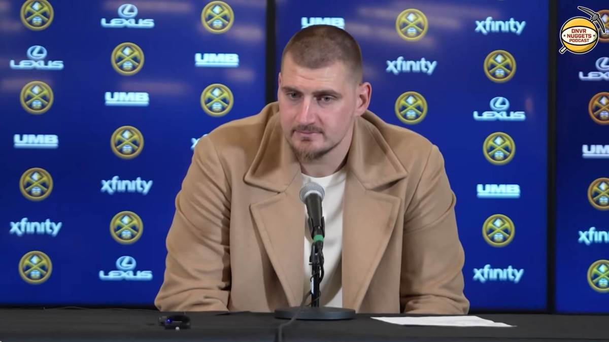  Nikola Jokić razočaran partijom Denvera 
