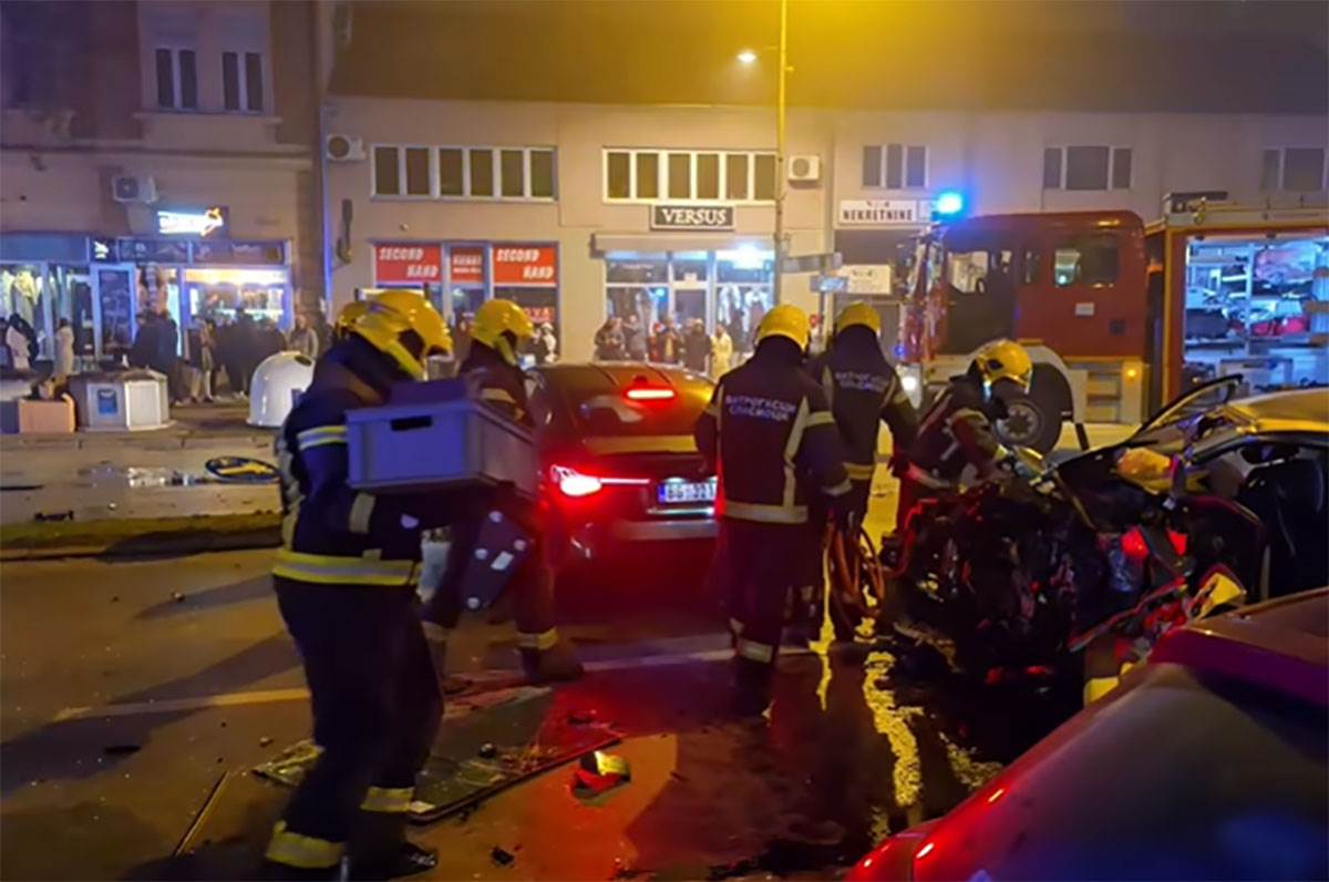  Saobraćajna u centru Novog Sada Jevrejska ulica 