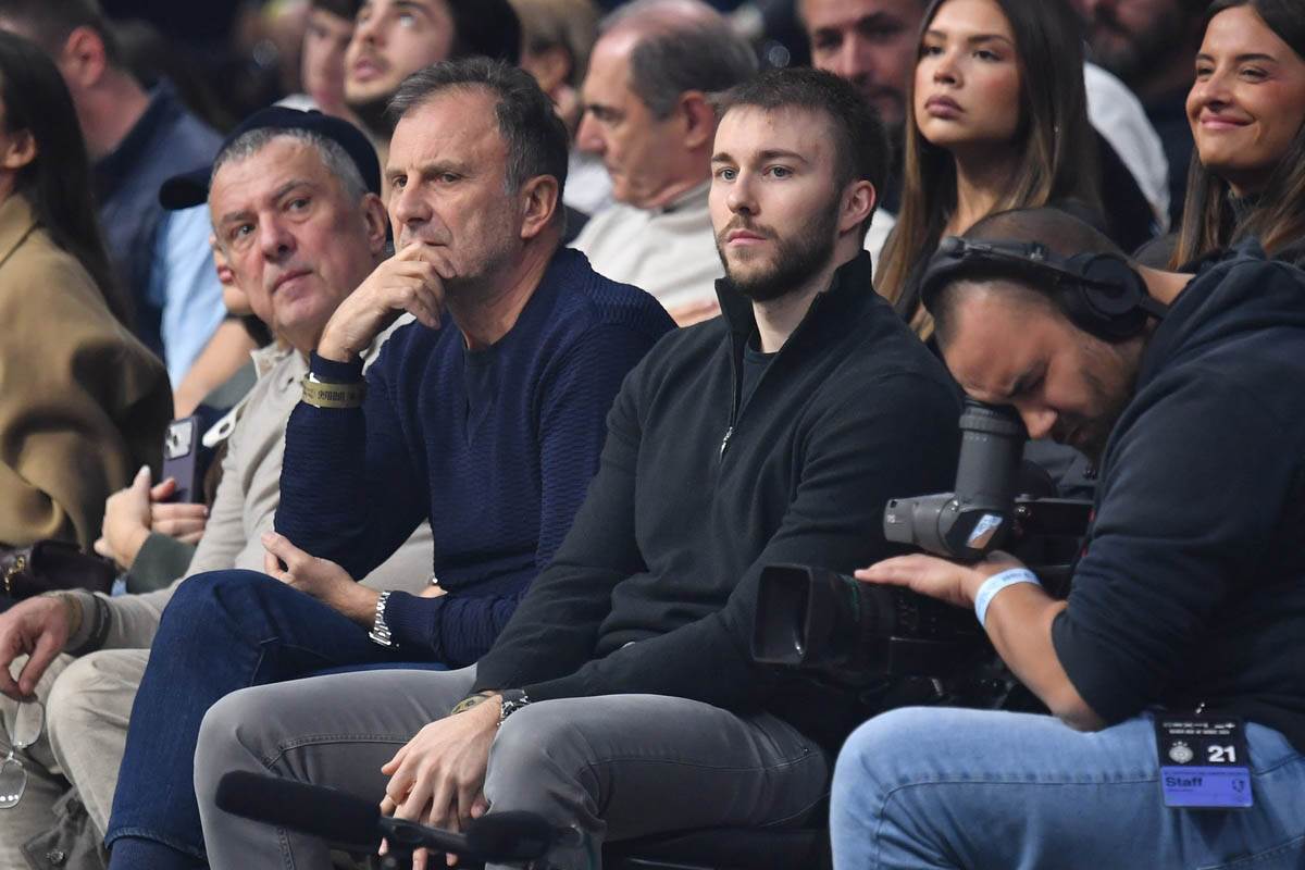  Sin Željka Obradovića gleda Partizan 