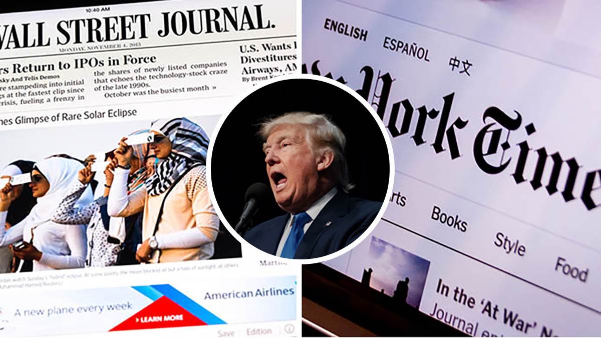  Tramp nastavlja rat protiv medija 