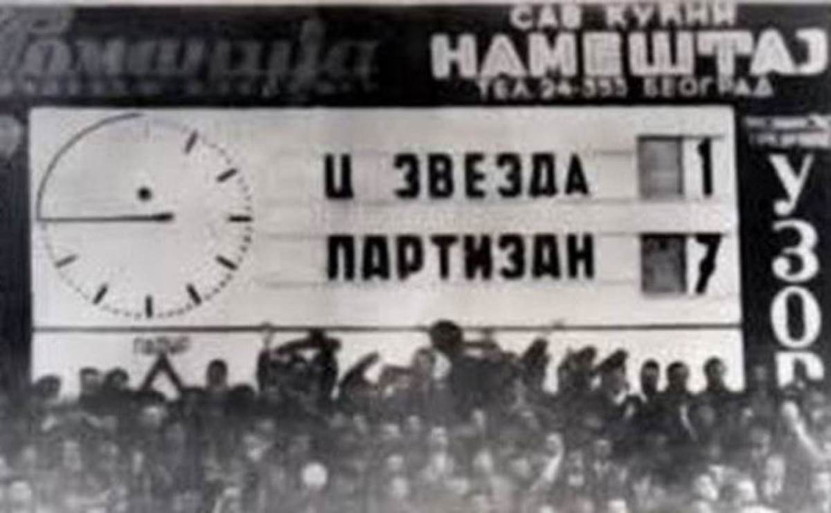  Partizan pobijedio Crvenu zvezdu 7:1 