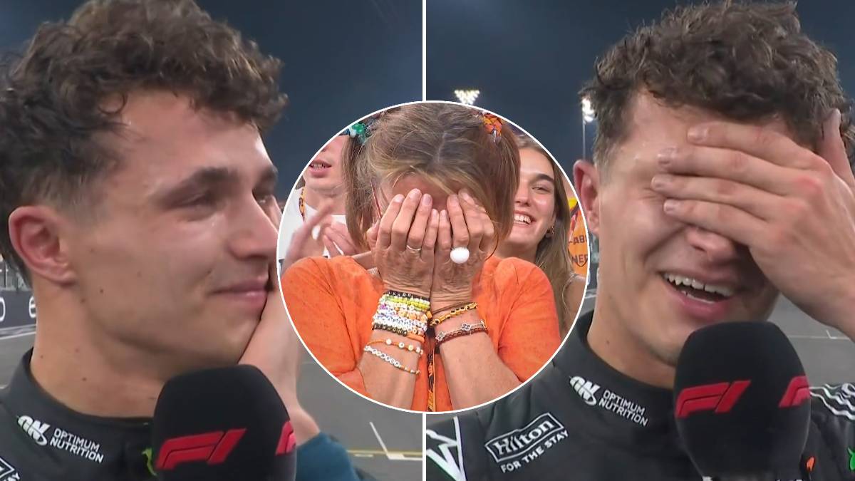  Lando Noris zaplakao nakon osvajanja titule 