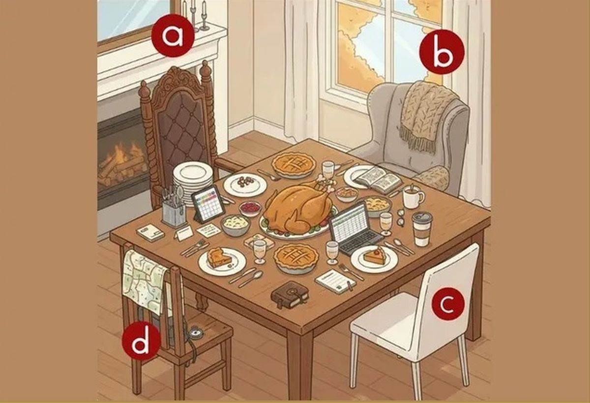  test lučnosti izaberi mjesto za stolom 