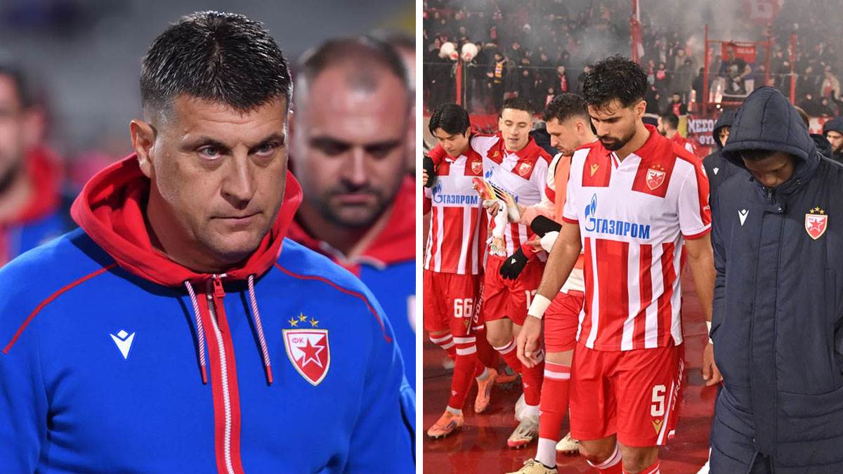  Analiza stanja u Crvenoj zvezdi ukazuje da Vladan Milojević nije jedini krivac 