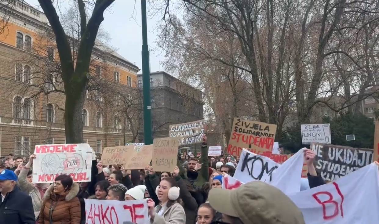  Protest studenata u Sarajevu 