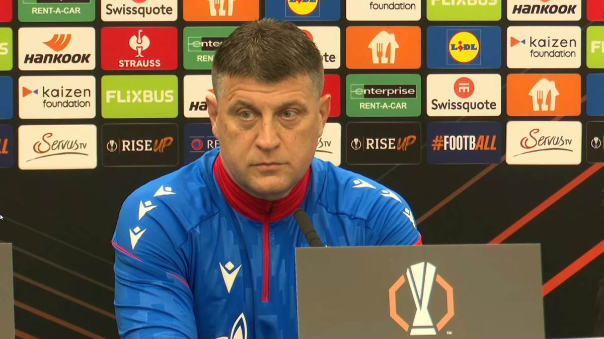  Vladan Milojević najava utakmice Šturm Crvena zvezda  