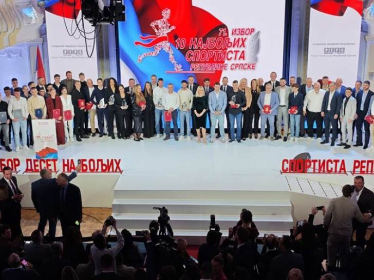  Izbor deset najboljih sportista Republike Srpske 2025 