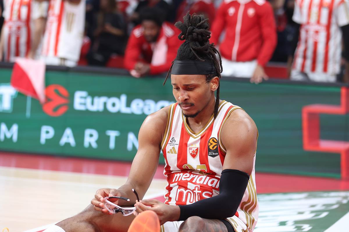  Crvena zvezda bez osmorice igrača gostuje Hapoelu 