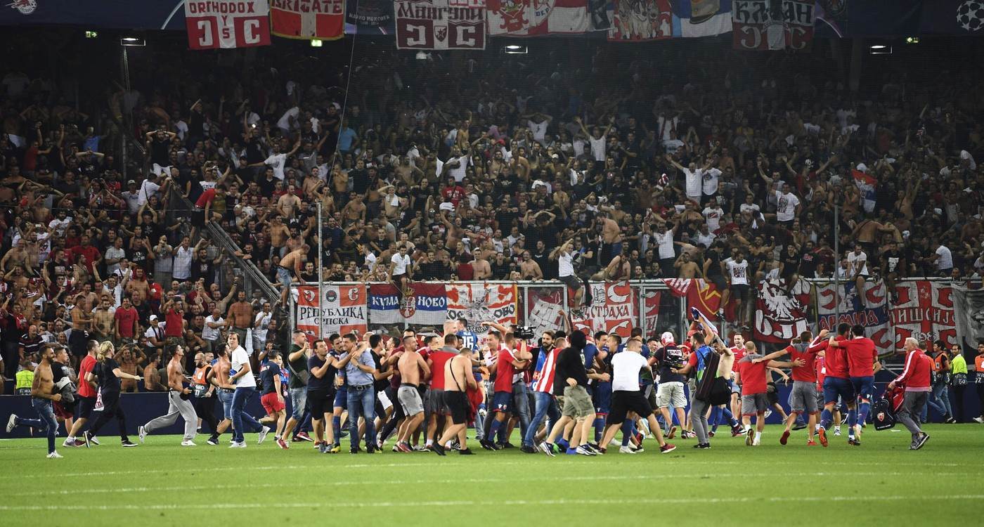  Crvena zvezda igra protiv Salcburga 