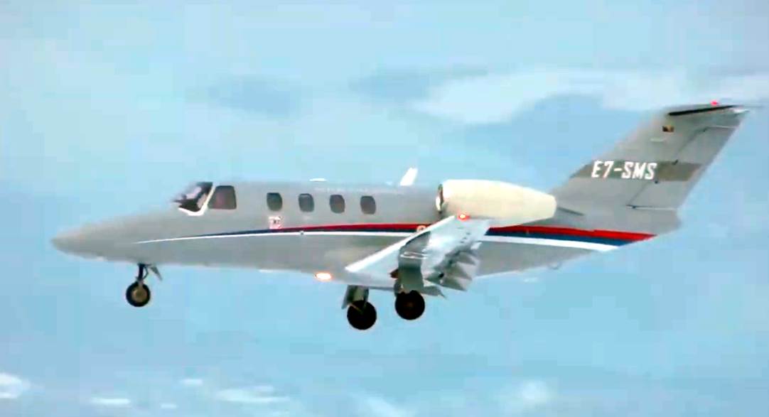  Vukanović tvrdi da je avion RS "E7SMS" letio za Rim, Kipar i Frankfurt 