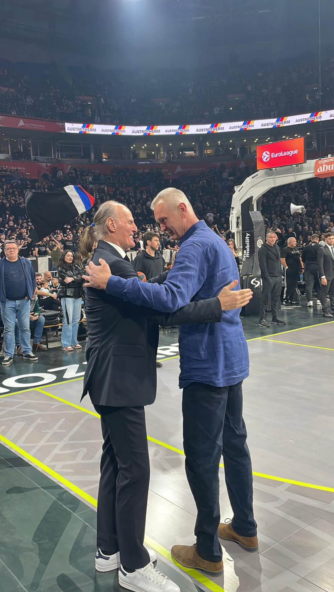  Žarko Paspalj izviždan na utakmici Partizan Virtus  