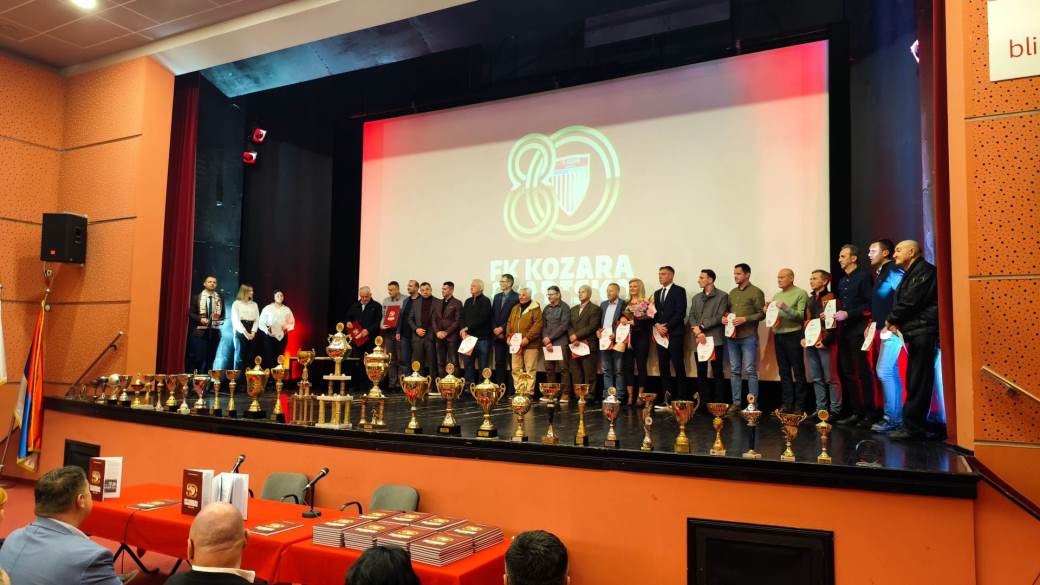  Osam decenija FK Kozara: Klub iz Gradiške svečano obilježio 80. rođendan 
