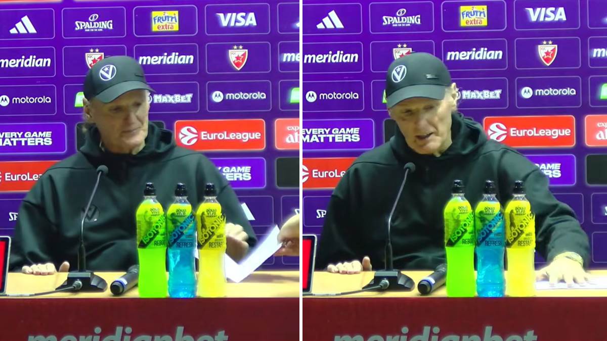  Duško Ivanović nezadovoljan nakon poraza od Crvene zvezde 