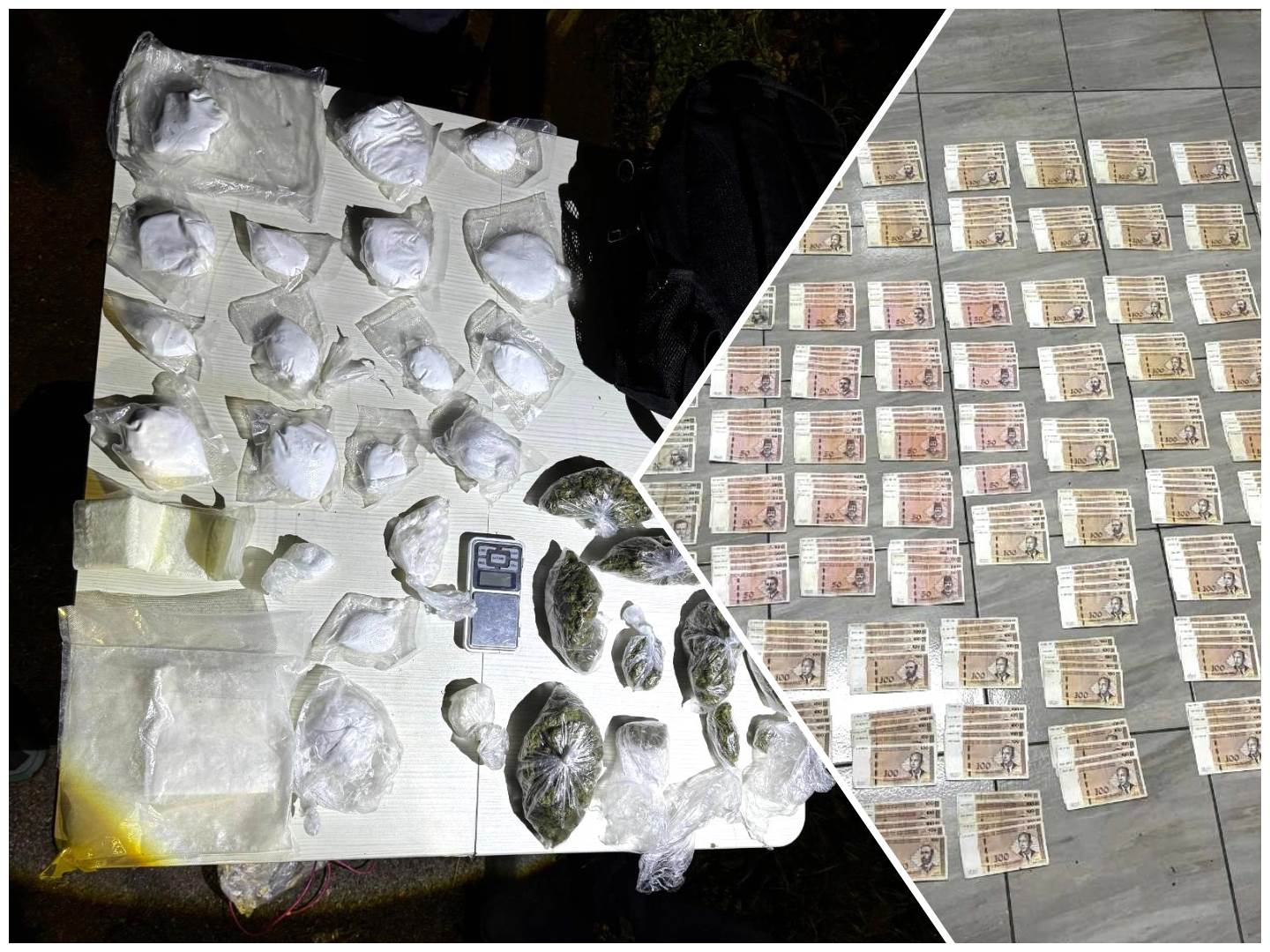  Pao bjegunac iz Živinica, pronađeno 1,5 kg spida, pištolj i više od 50.000 KM 