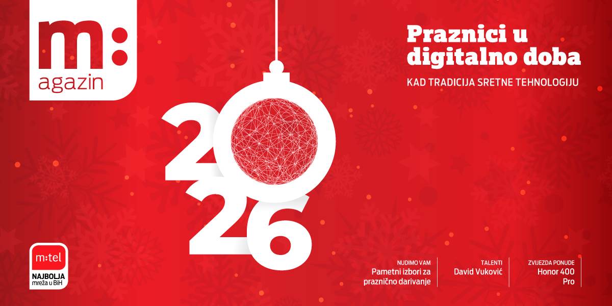  Dobro došli u zimsko izdanje m:tel m:agazina! 