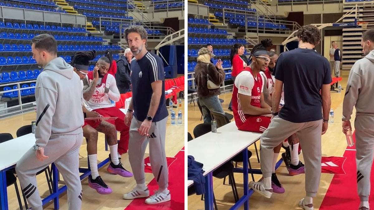  Čima Moneke na treningu crtao akciju 