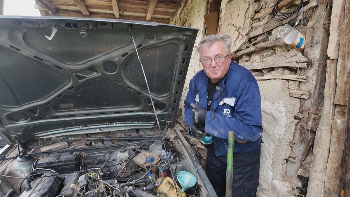  Napravio sječku za granje od pancirnog čelika 
