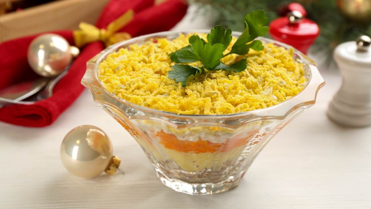  Recept za posnu mimoza salatu 