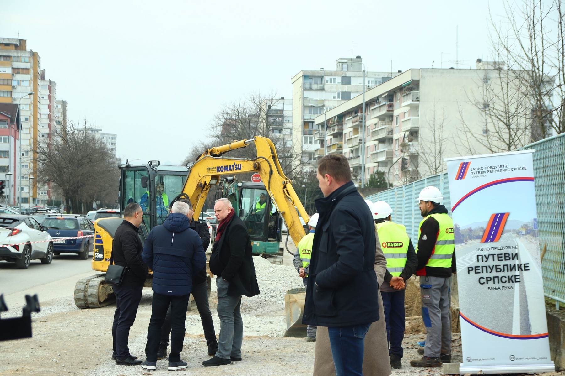  Počeli radovi na kružnom toku kod Audi centra u Banjaluci 