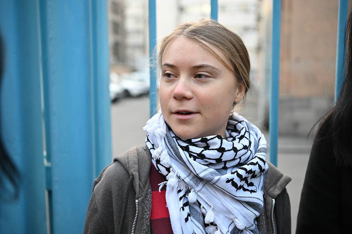  Uhapšena Greta Tunberg u Londonu 