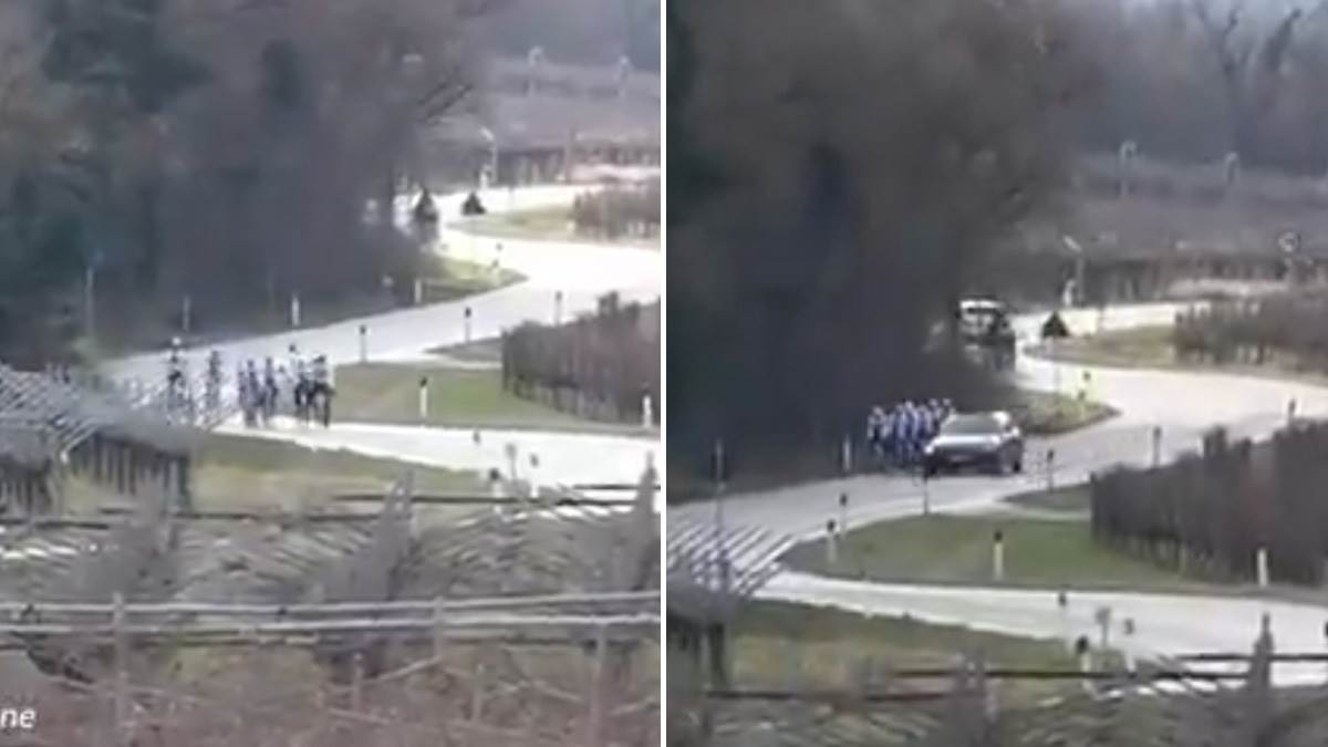  Pucano na bicikliste na Alpima 