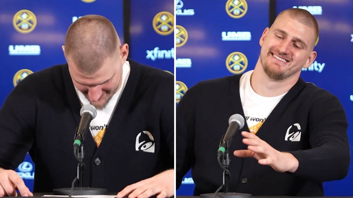  Nikola Jokić u majici Tako Bel  