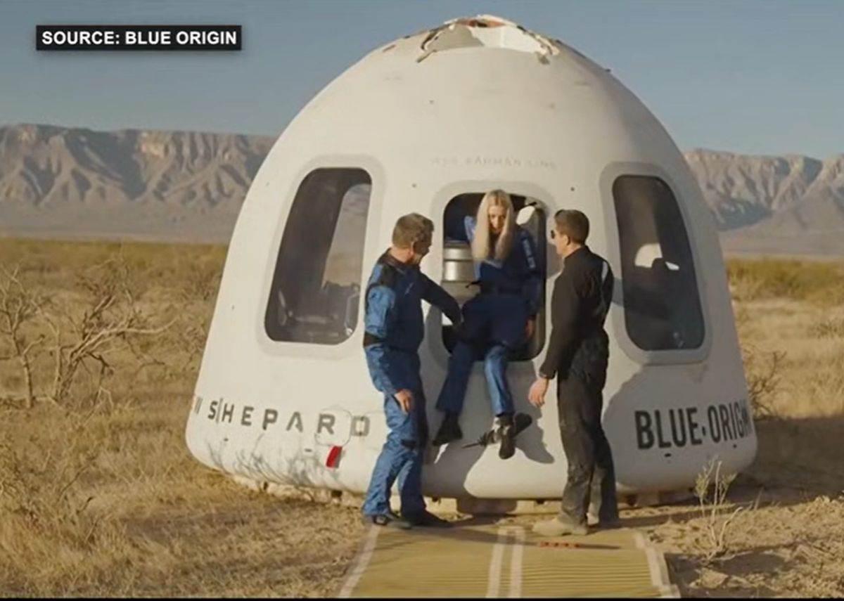  Osoba u invalidskim kolicima bila u svemiru 