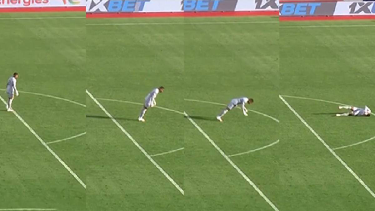  Golmanu Sudana pozlilo tokom utakmice 