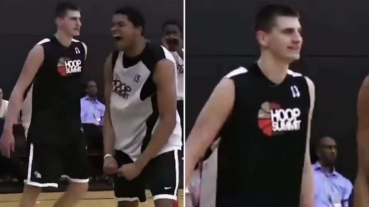  karl entoni tauns zakucao preko nikole jokica 