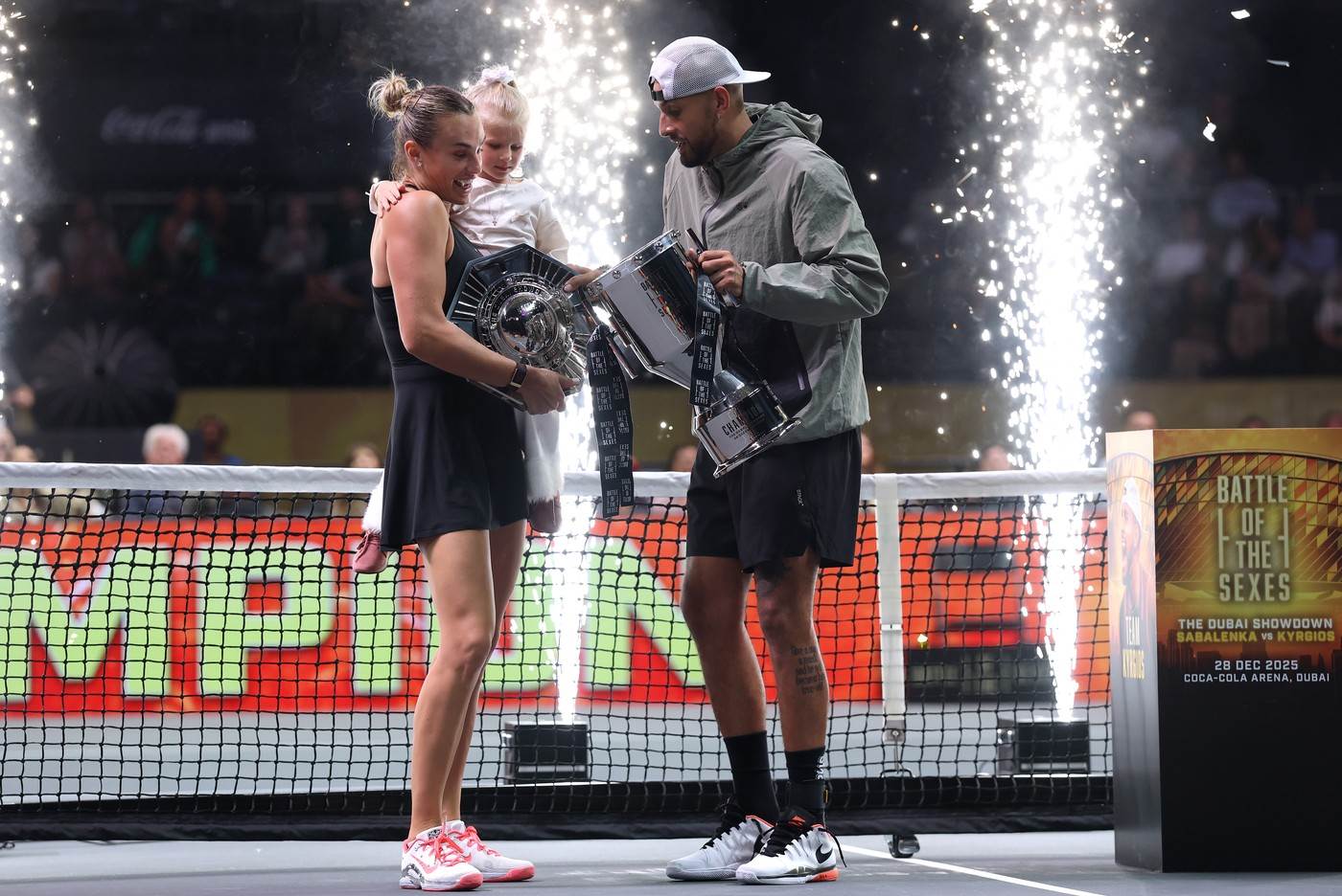  Nik Kirjos pobijedio Arinu Sabalenku u borbi polova 