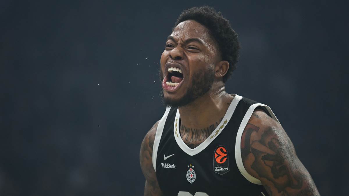  Tajrik Džouns pružio dobru partiju za Partizan 