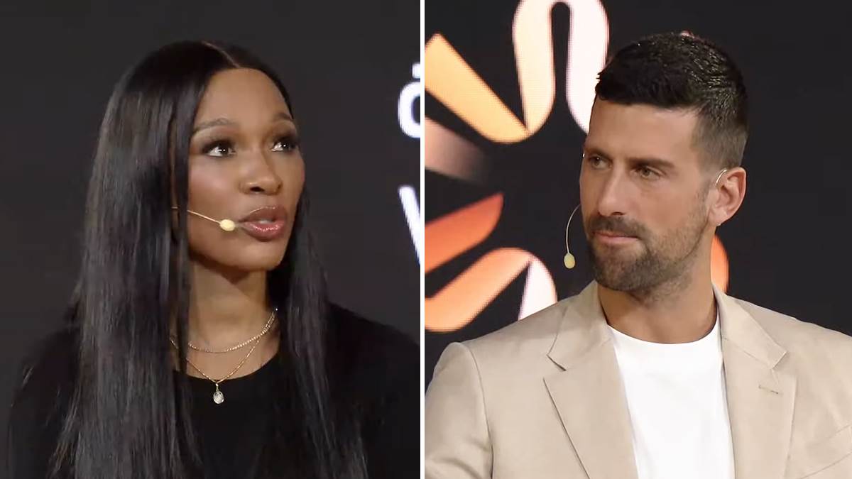  Novinarka Keri Čempion i Novak Đoković 