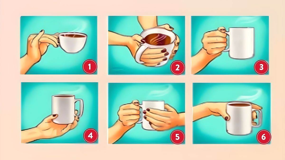  Šta način na koji držite šolju otkriva o vama 