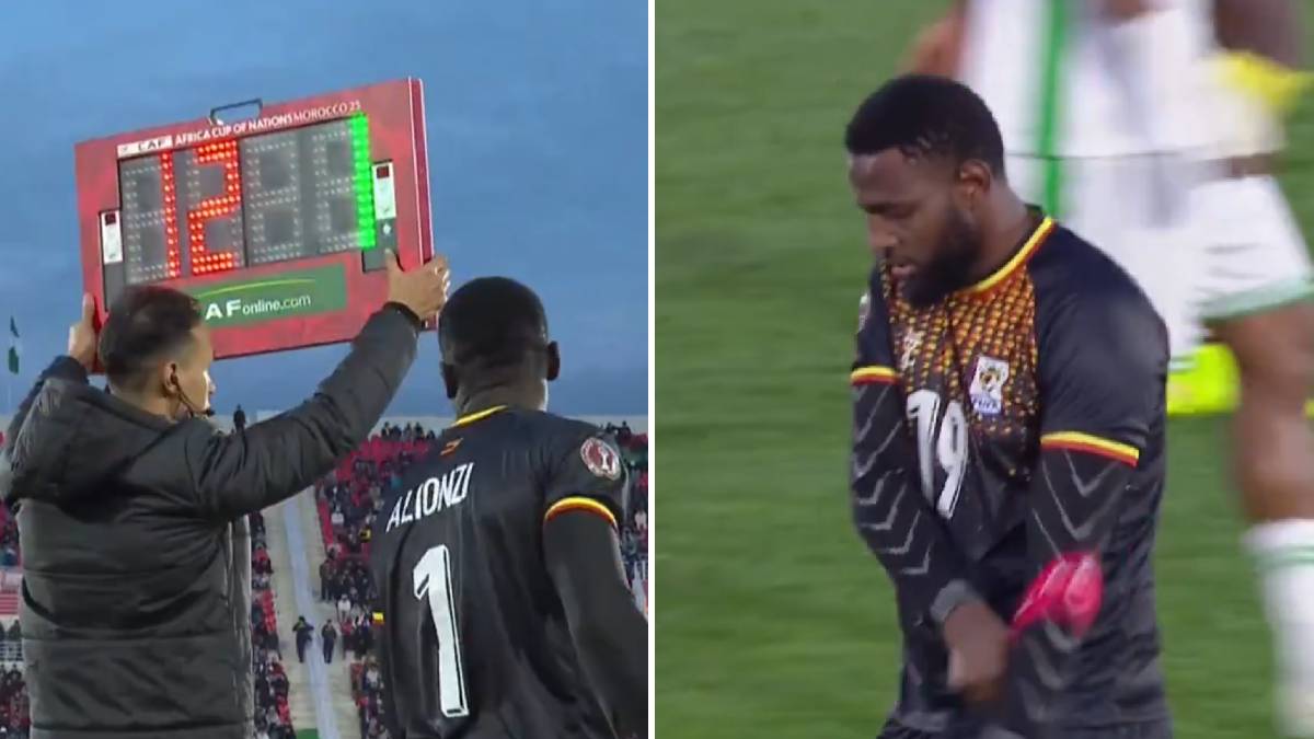  uganda promijenila 3 golmana za 13 minuta 