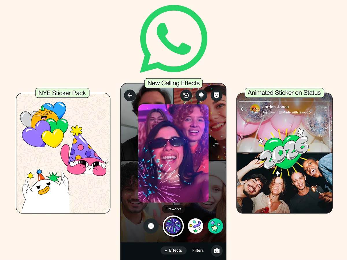  Novogodišnje funkcije na whatsappu 