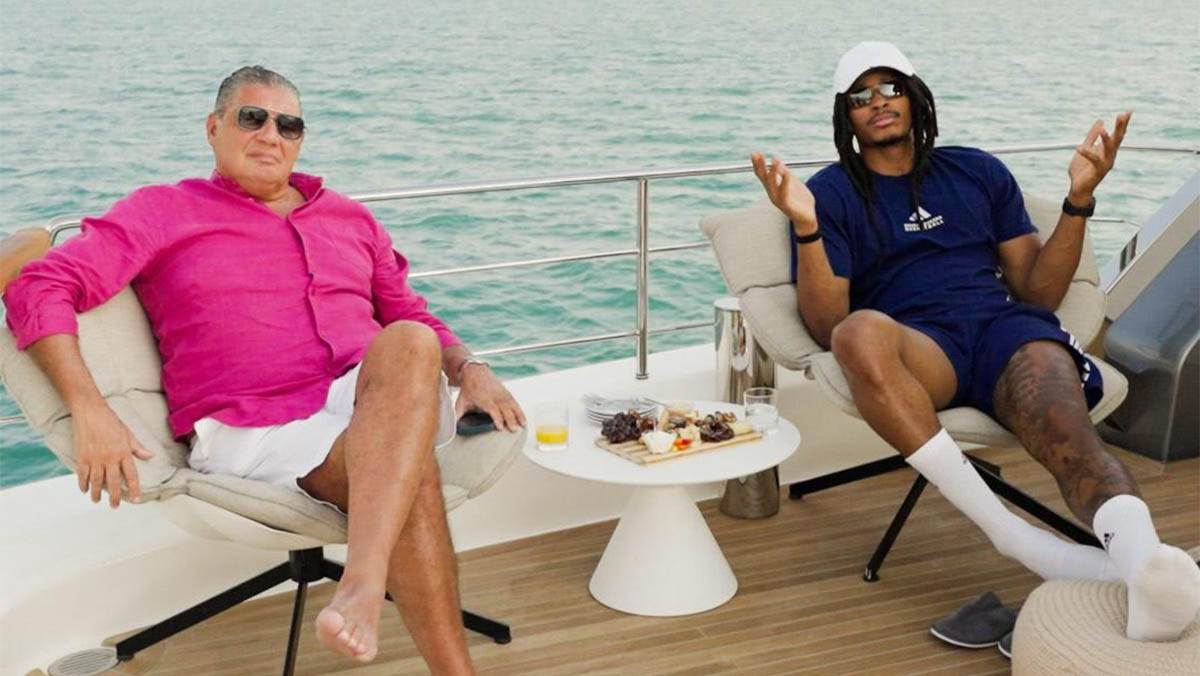  Miško Ražnatović slika sa Monekeom 